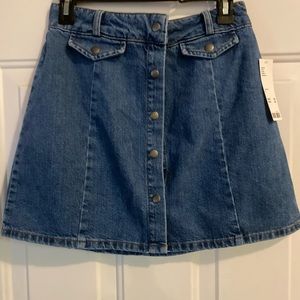 Brand new jean skirt bought at Urban Outfitters